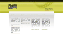 Desktop Screenshot of ndconsult.eu